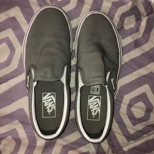 Grey vans